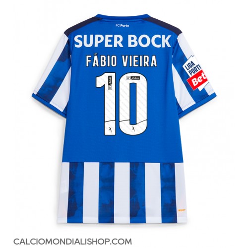 Maglie da calcio Porto Fabio Vieira #10 Prima Maglia 2024-25 Manica Corta